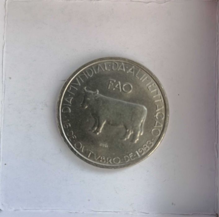 Moeda 5 escudos 1983 FAO