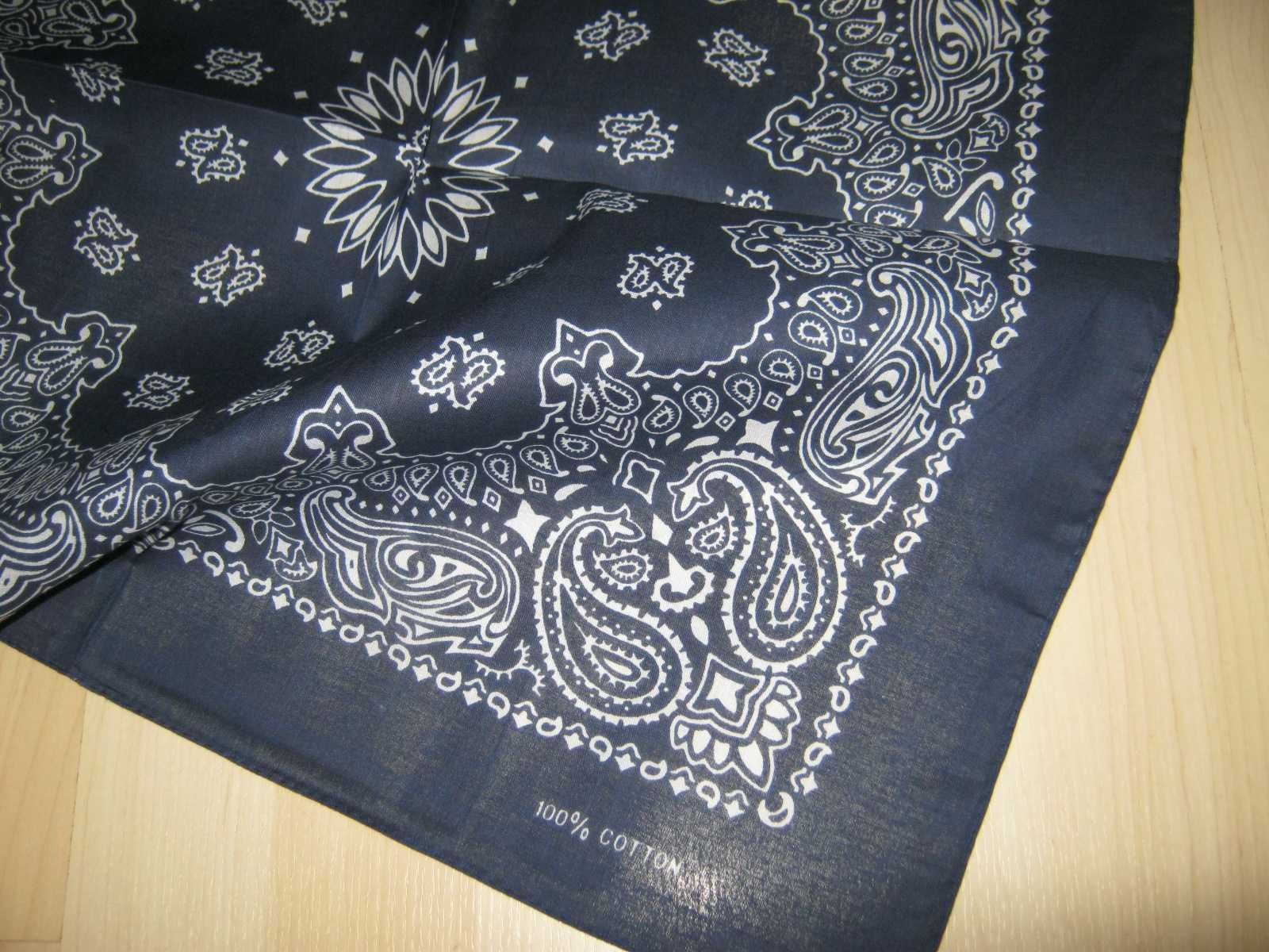 Bandana chusta bandamka 100 % bawełna nowa 3 sztuki