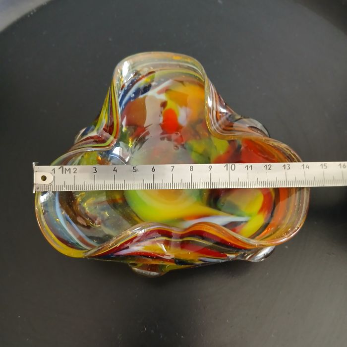 Żadka popielniczka Stanisława Machę PRL. Ząbkowice.