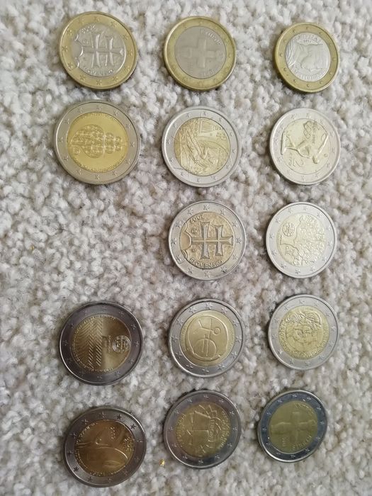 Pack 22 moedas de euro de edições especiais