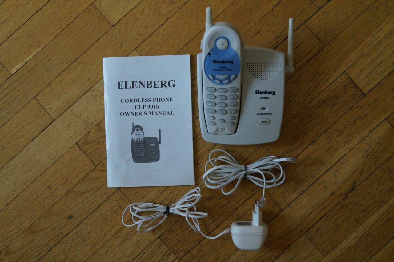 Elenberg CLP-901b Беспроводной телефон 900 МГц