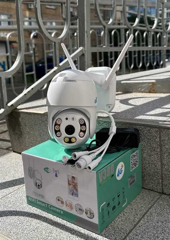 Камера робить без інтернету на сім картці 4G відеонагляд вулична ptz
