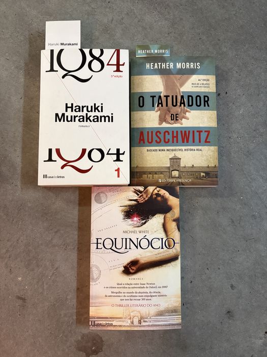 Multiplos livros para venda ou troca, Murakami, Michael White e mais