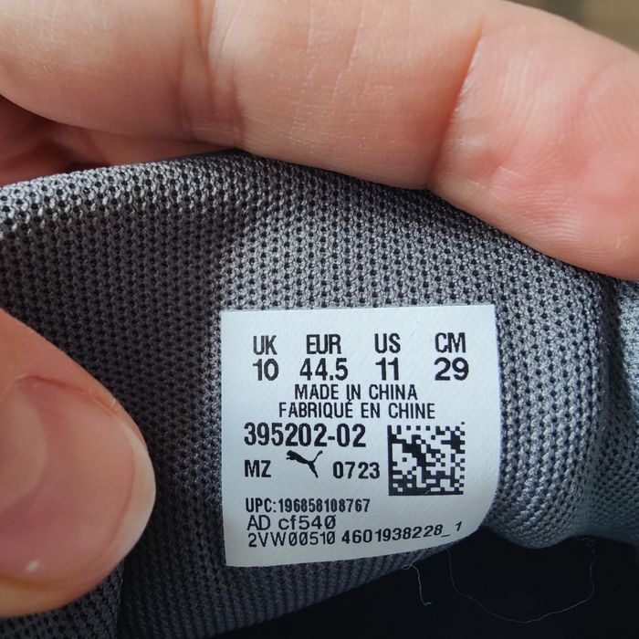 Шкіряні чоловічі кросівки Puma, розмір us 11