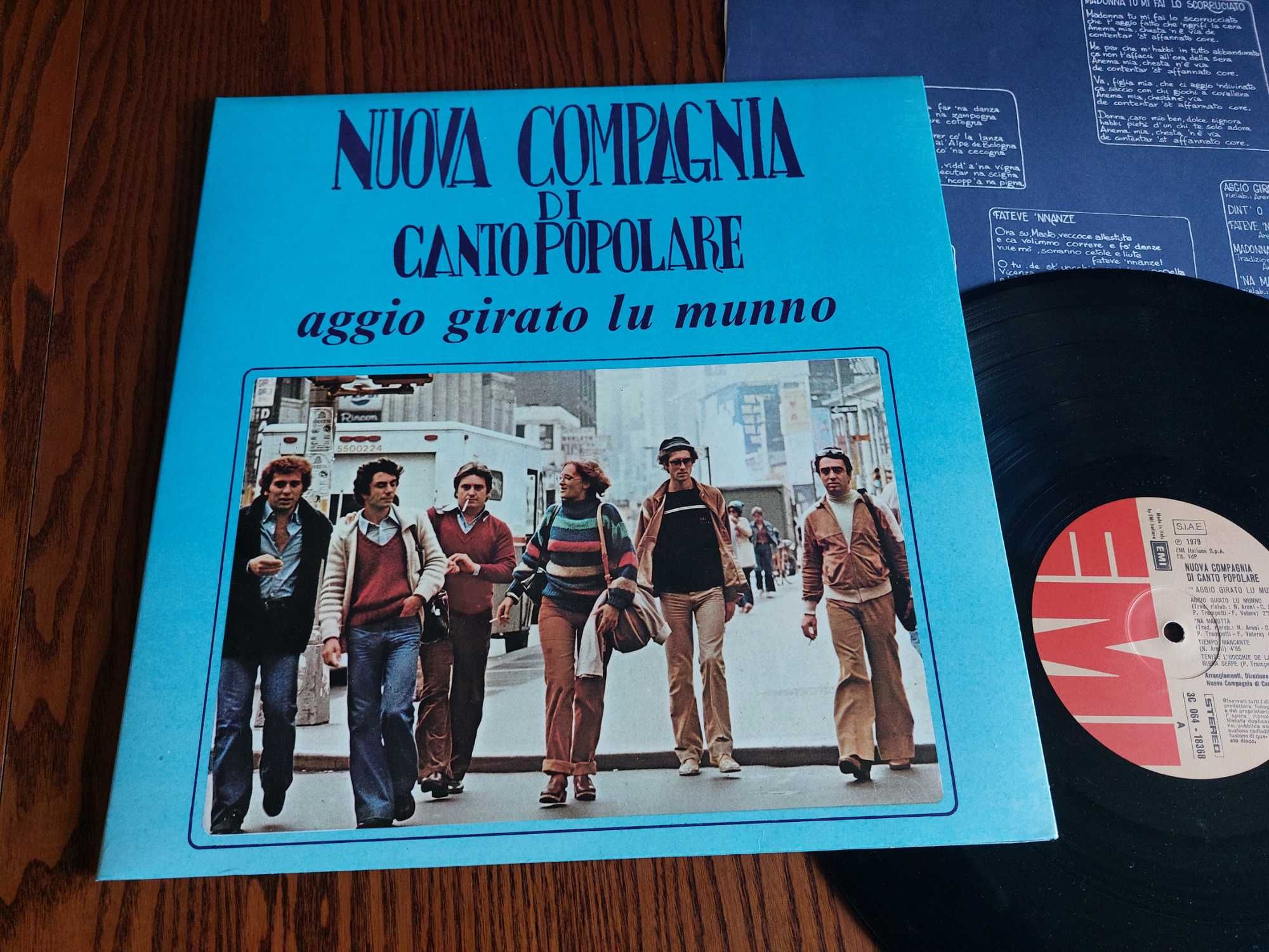 Nuova Compagnia Di Canto Popolare – Aggio Girato Lu Munno lp 5955