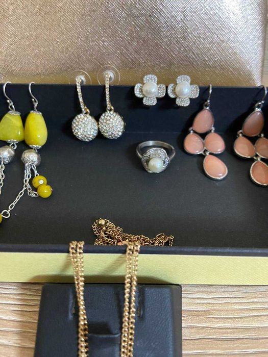 Серьги серебро бижутерия