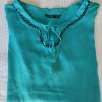 Blusa Azul turquesa