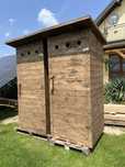 Kibel WC Drewniany