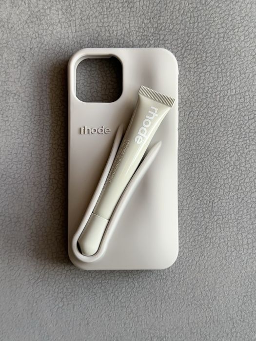 Rhode iPhone 13/14/14pro/15 grey & lip tint