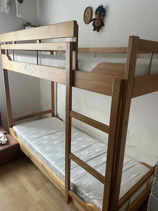 Łóżko piętrowe 206/80