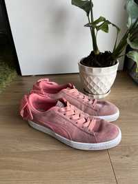 Buty sneakersy Puma kokardka