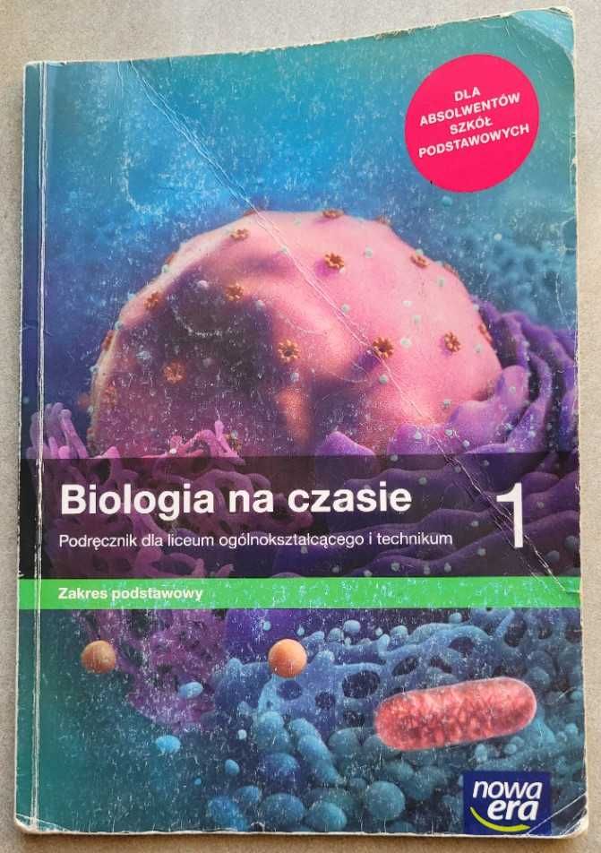 Biologia na czasie 1, podręcznik, zakres podstawowy, Nowa Era 2019