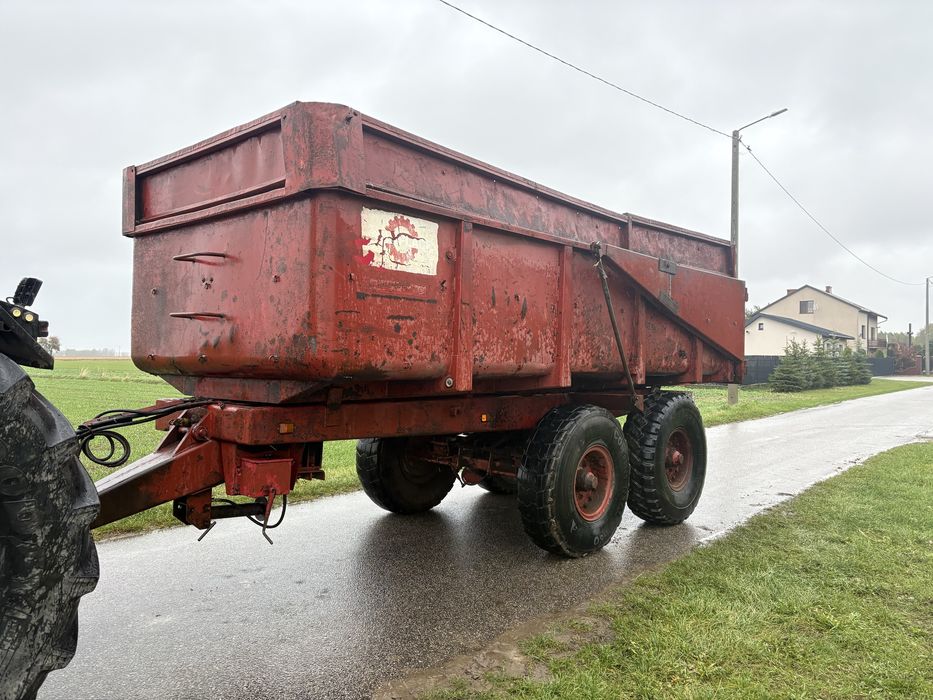 Przyczepa skorupowa wywrotka tandem 10/12t