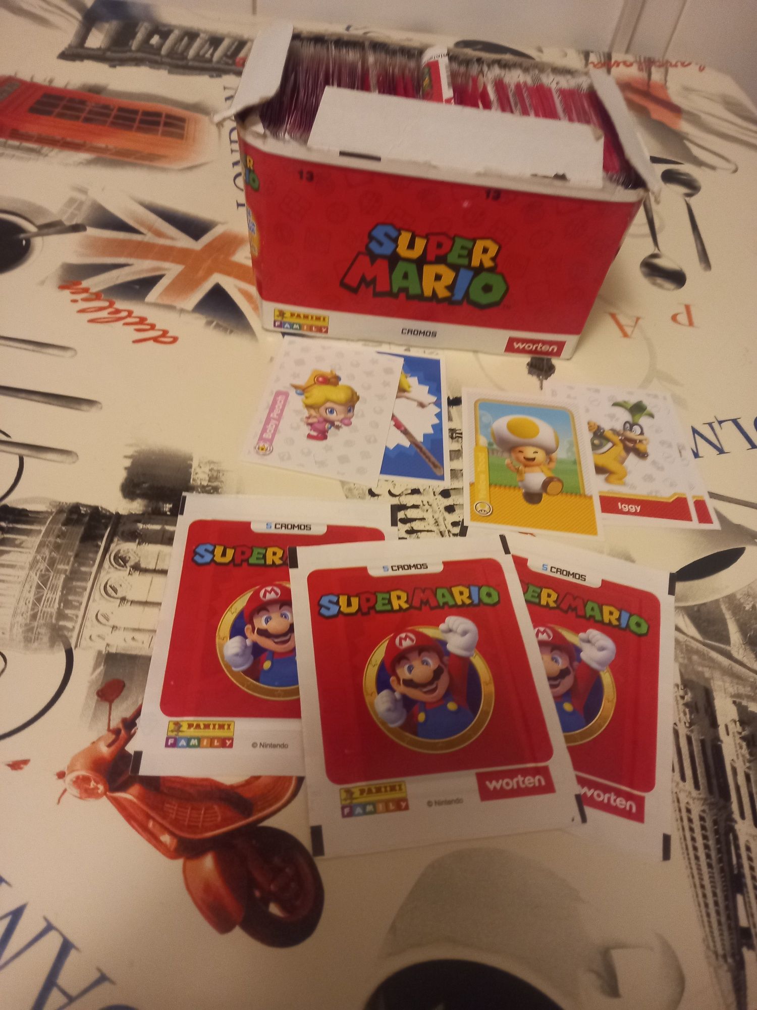 Cromos super mario