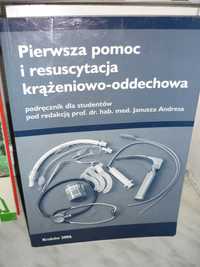 Pierwsza pomoc i resuscytacja krążeniowo-oddechowa , podręcznik.