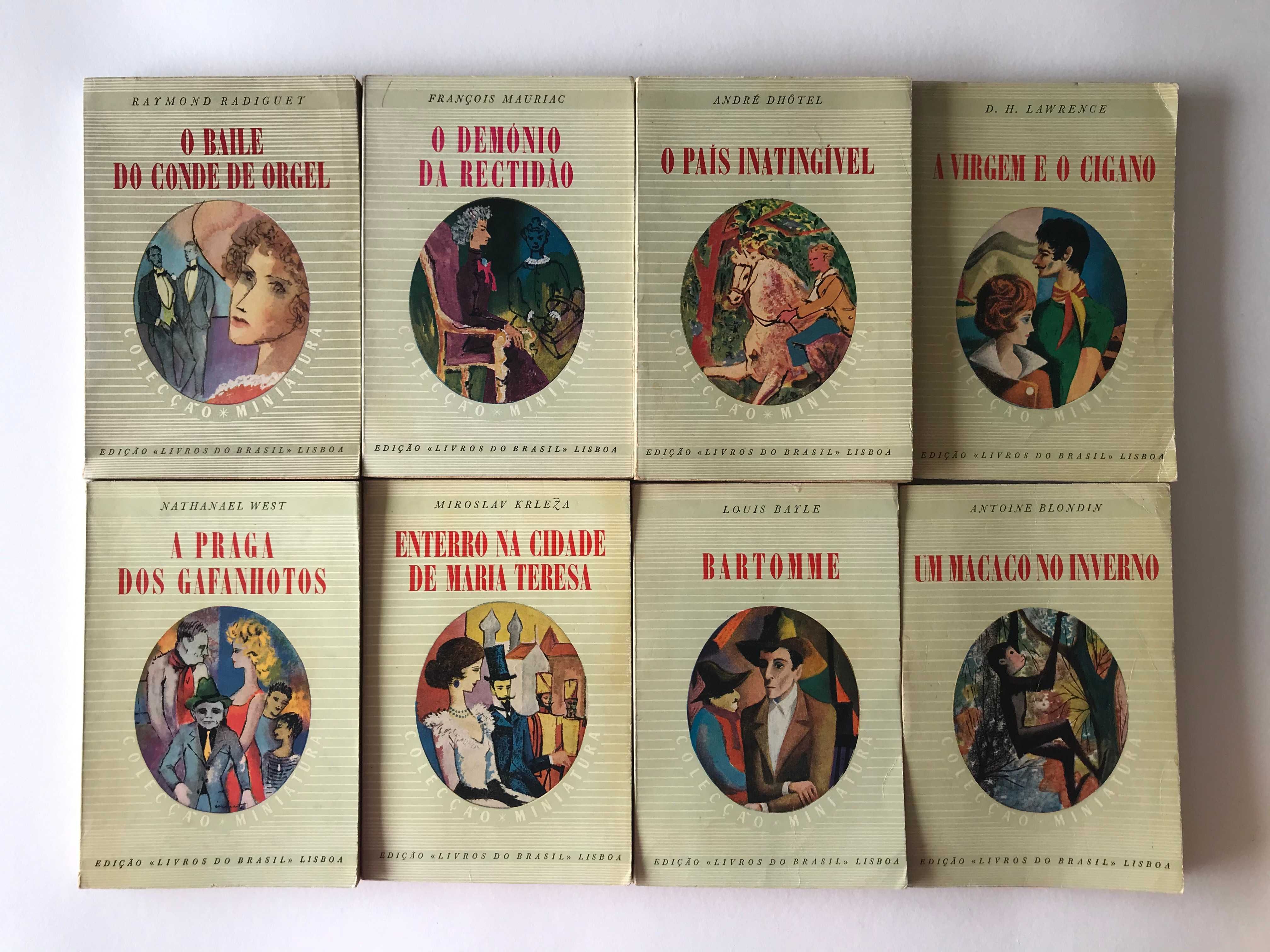 Colecção Miniatura dos Livros do Brasil - 8 livros