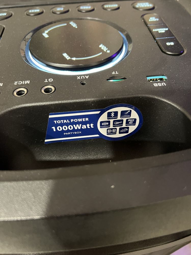 Blaupunkt partybox system 1000 Wat led jak Jbl