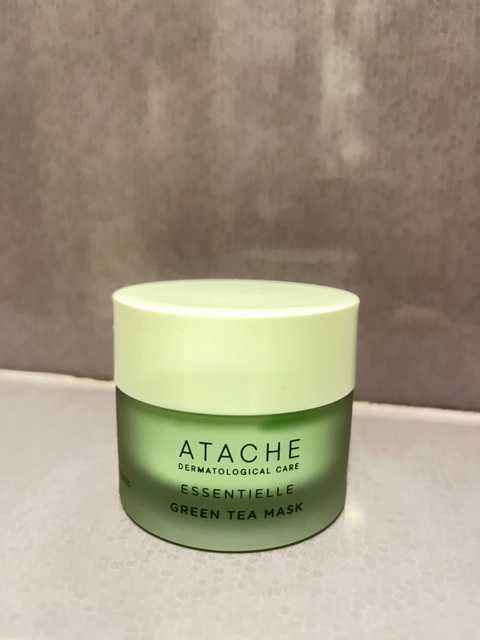 Нашумівша відновлююча  маска Аtache green tea mask
