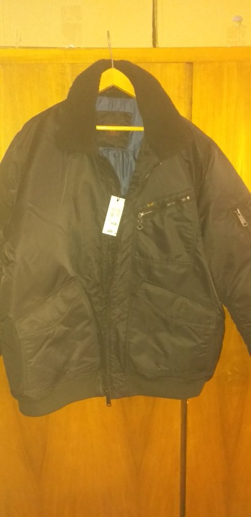 Kurtka lee flight jacket rozm xxl czrna