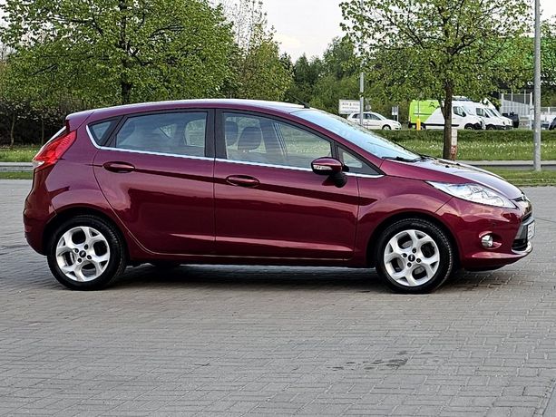 Ford Fiesta 1.25 16V 82KM Titanium 147000km Bezwypadkowy Zarejestrowany z Niemiec