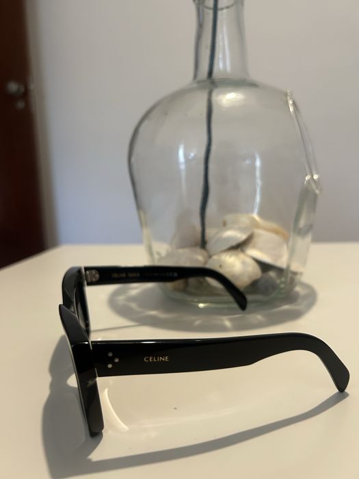 CELINE Óculos de sol quadrados de acetato