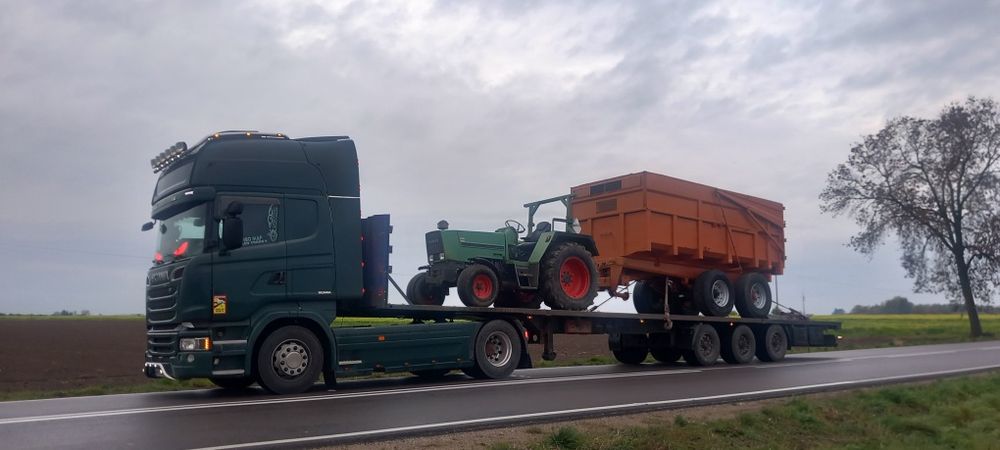 Naczepa platforma Merker mega