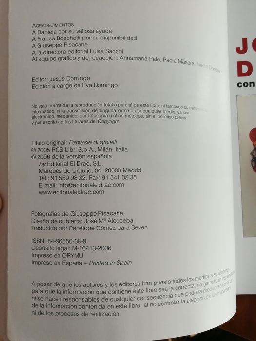 Livro de bijuteria artesanato joalharia ourivesaria