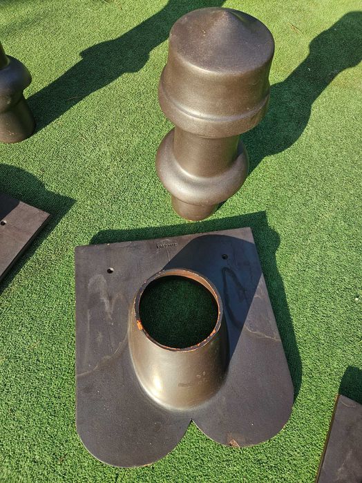 karpiówka kominek wentylacyjny antracyt Koramic