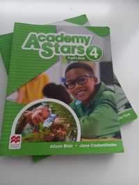 Книга учебник macmillan Academy stars 4 pupils book workbook.