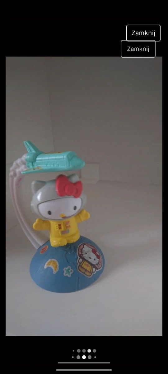 Figurka hello kitty astronautka Mc Donalds 2016