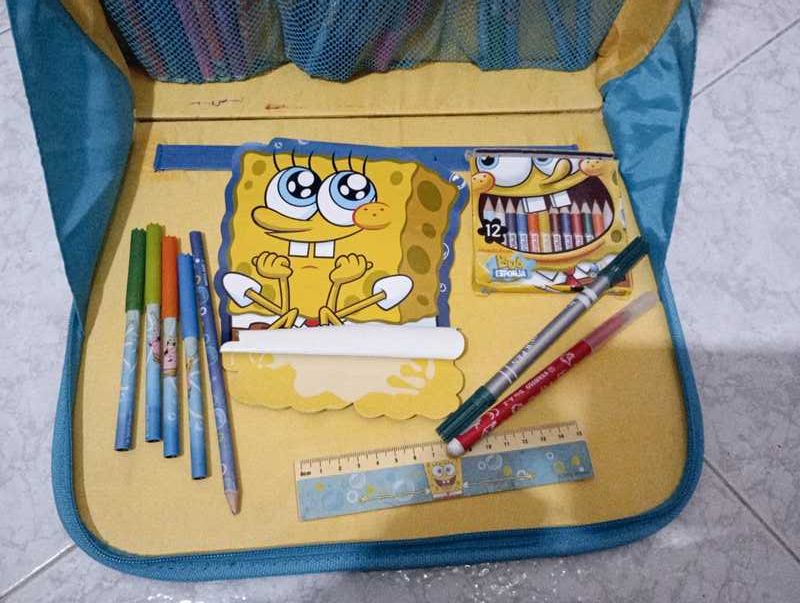 Kit de desenhos do spongebob