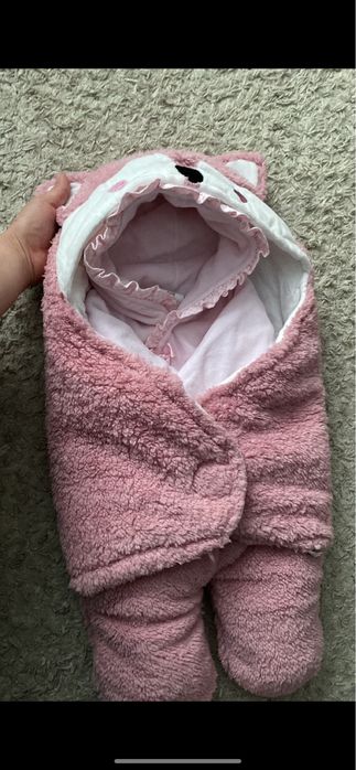 Конверт і комбінезончик на виписку тепле