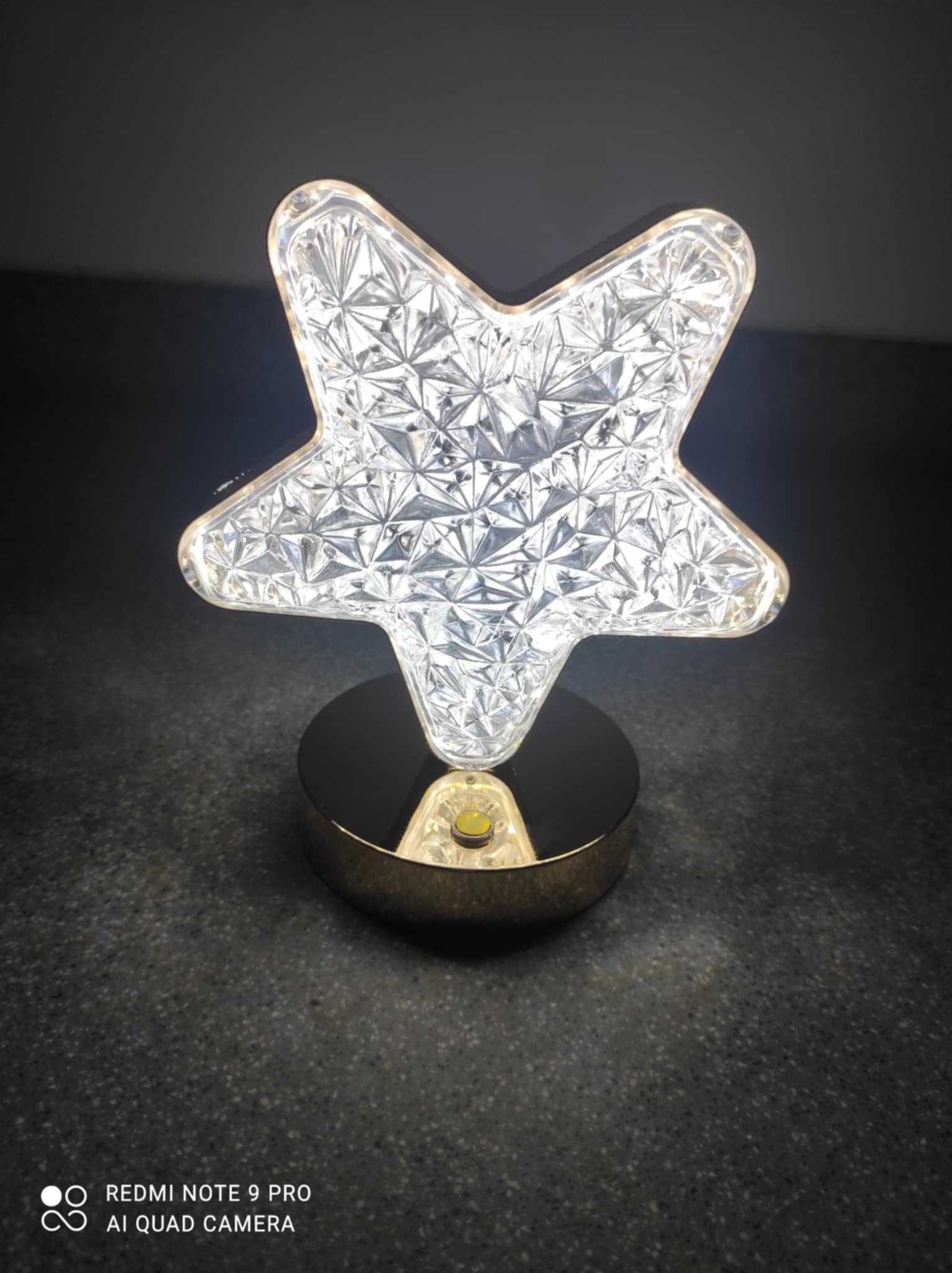 Lampka LED imitacja kryształu