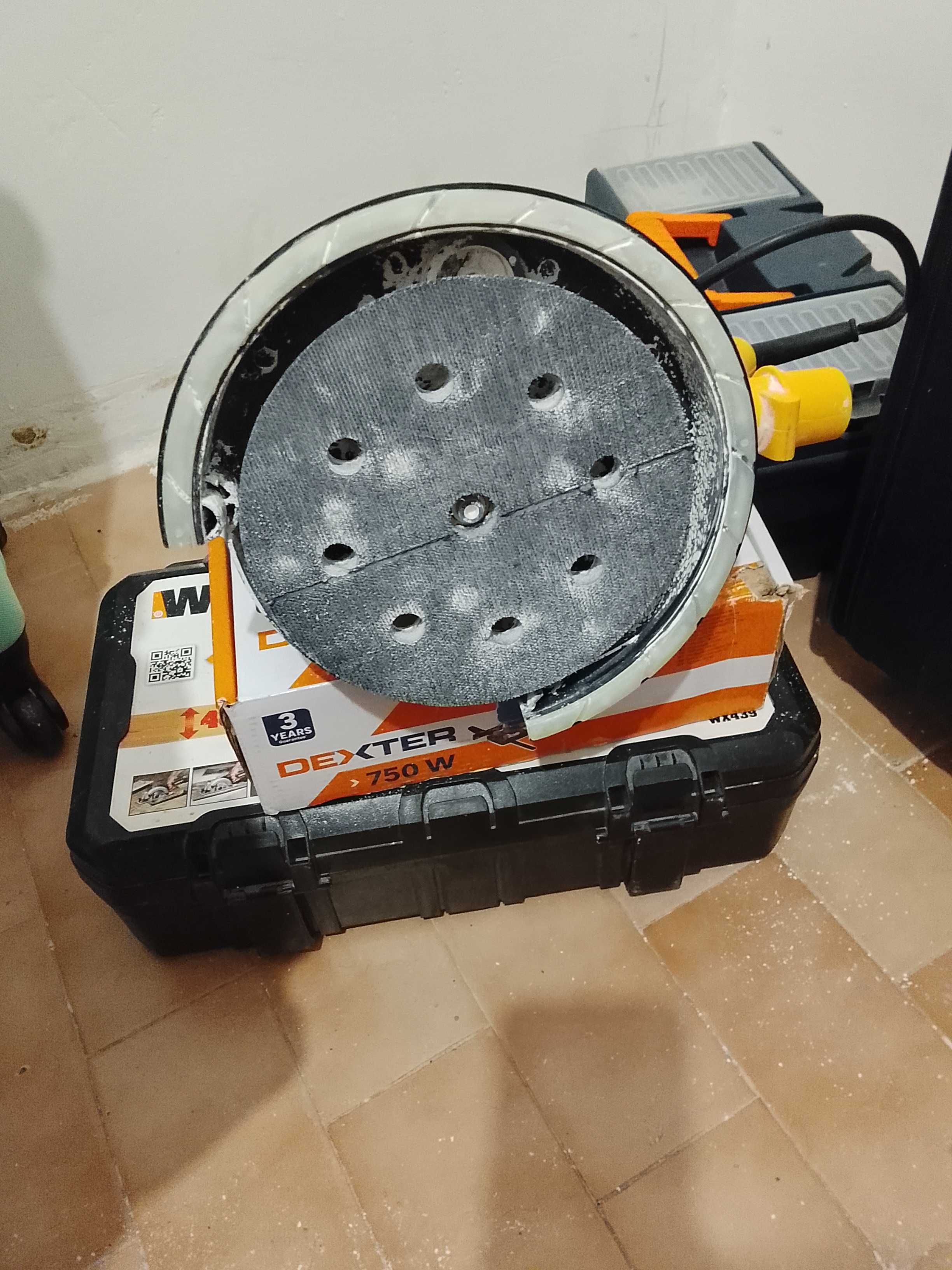 Máquina de lixar da Vito