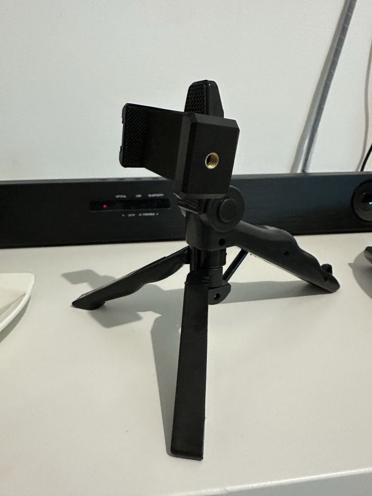 Tripé de mesa para foto e videos