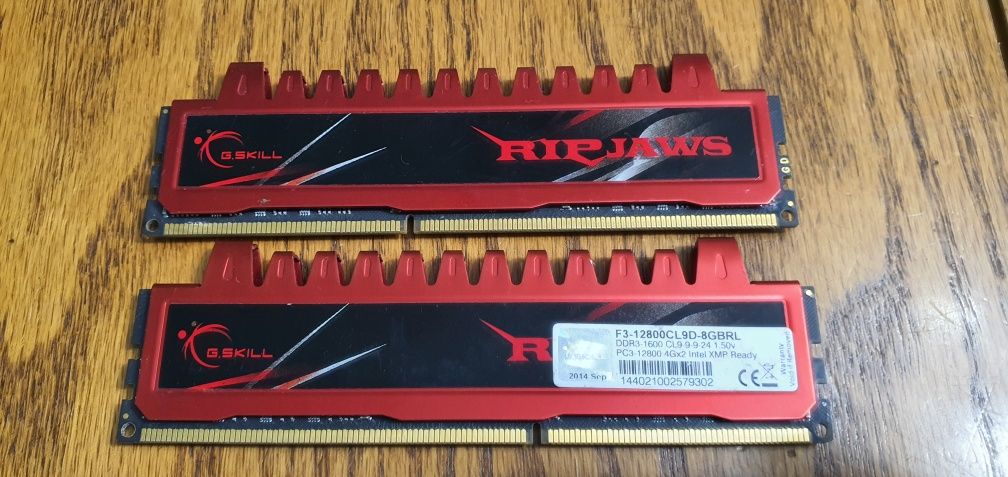 Pamięć ram 8gb ddr3 1600