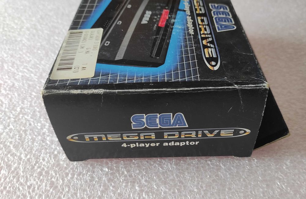 SEGA Portugal Mega Drive 4 Player Adaptor Multitap Megadrive