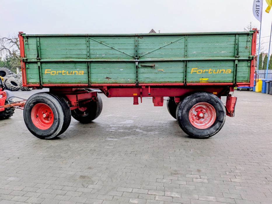 Przyczepa wywrotka 8 Ton  Fortuna  niemiecka stan idealny