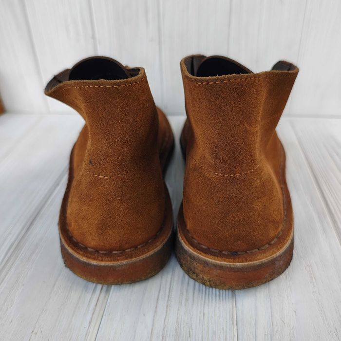 Ботинки дезерты Clarks Originals замша Англия 41р черевики