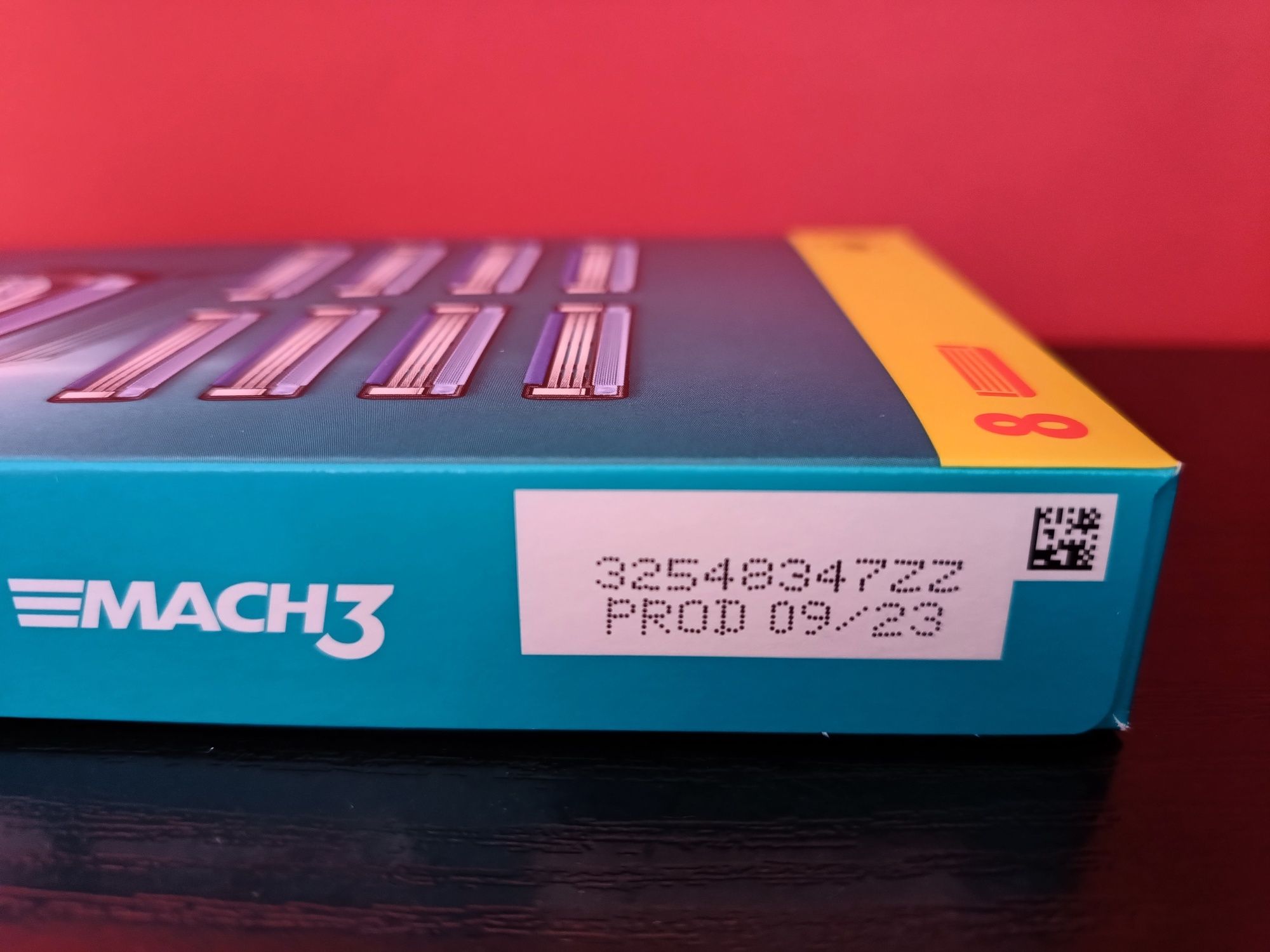 Gillette Mach3 orginalne ostrza  8szt.