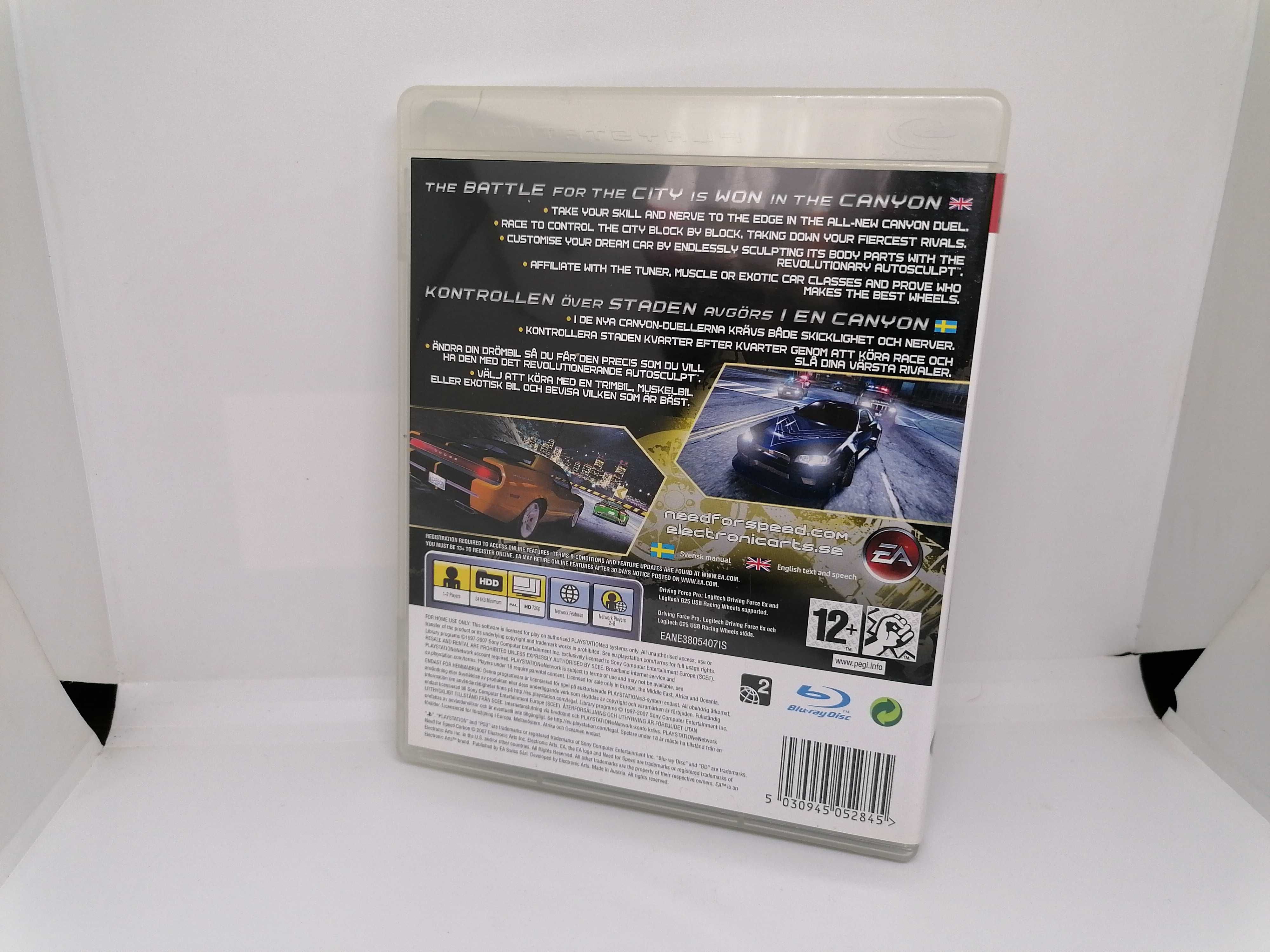 Rzadka Gra Need for Speed Carbon na konsolę Playstation 3
