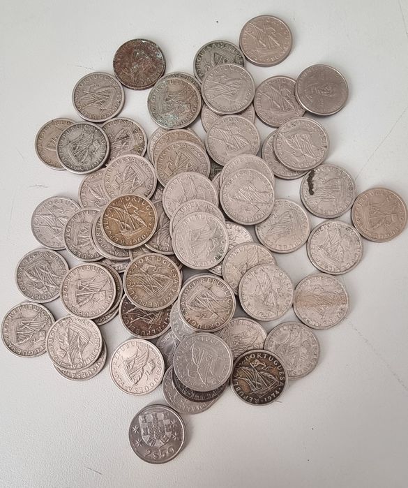 Moedas Antigas Portuguesas (Escudos)