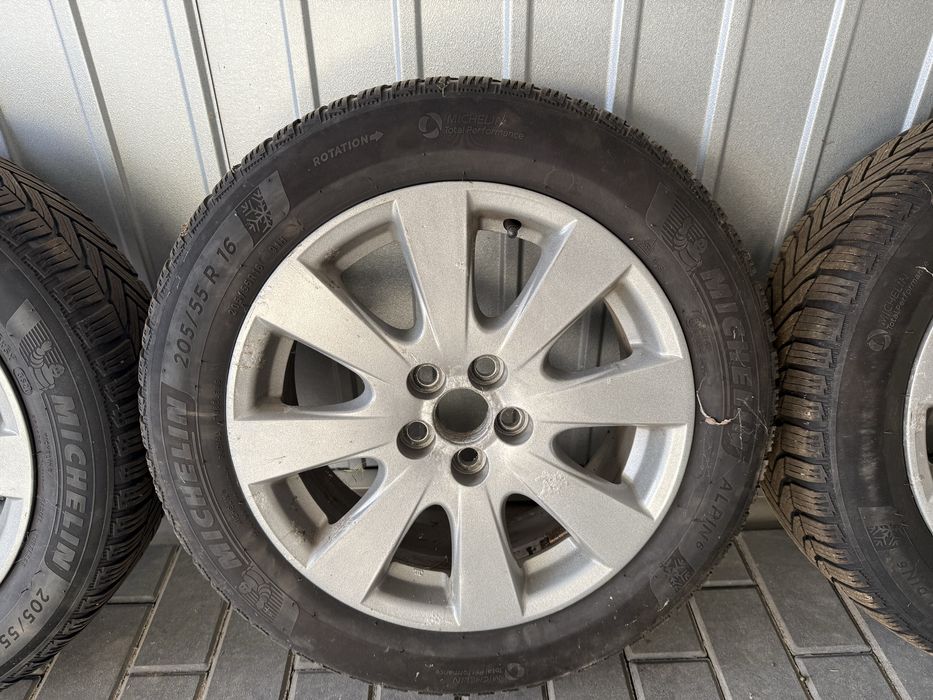 Felgi toyota 16”opony zimowe michelin
