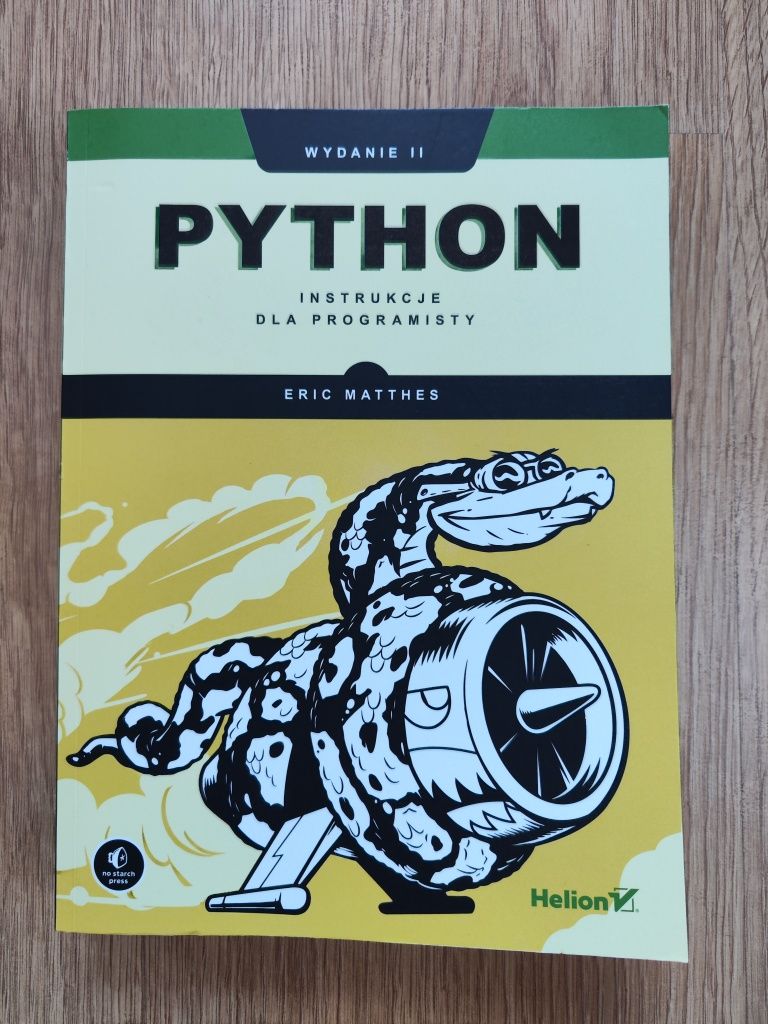 Python Instrukcje dla Programisty Eric Matthew Helion
