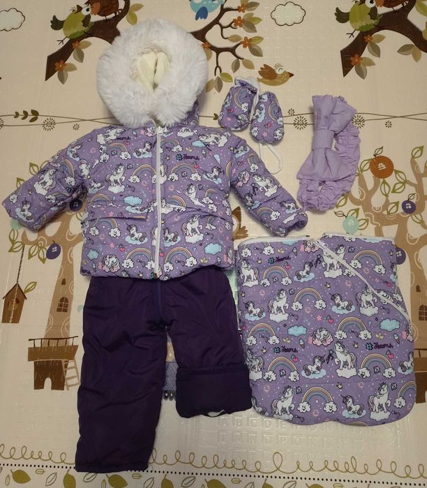 3 в 1 Зимовий комбінезон-трансформер, конверт на виписку