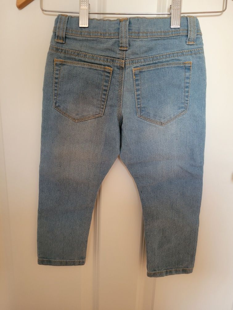 Nowe spodnie jeans dziecięce 98cm Denim & Co