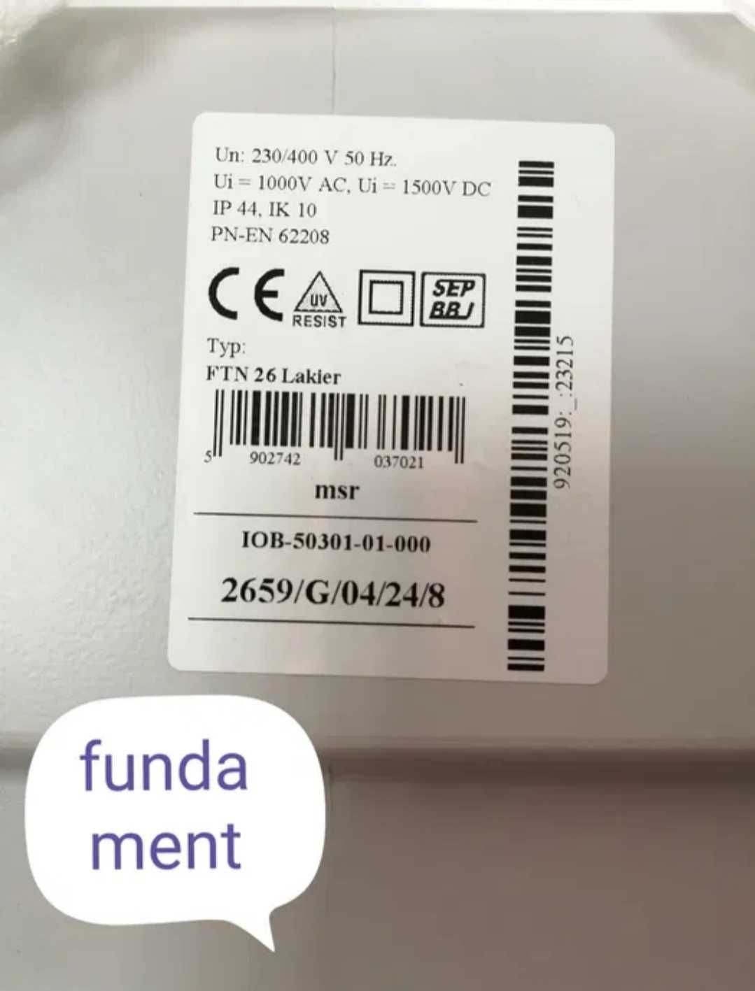 Obudowa INCOBEX 26x40 UV Nowa Termoutwardzalna złącze szafka skrzynka