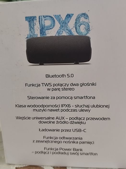 Głośnik wodoodporny 30W Xmusic bluetooth speaker BTS850K