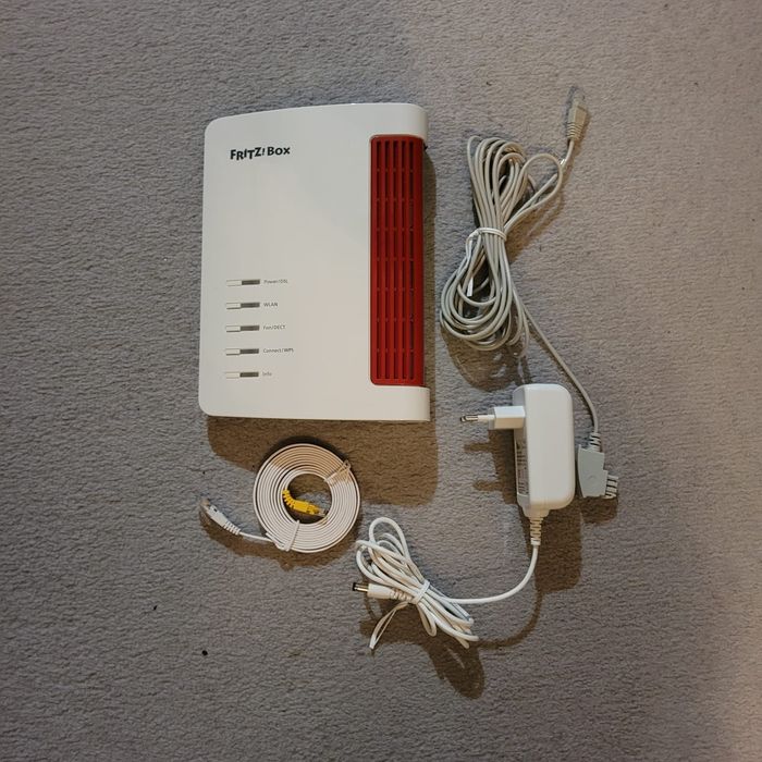 Router FRITZ!Box 7530 AX DSL Wi-Fi 6 1.800 MBit/s biały