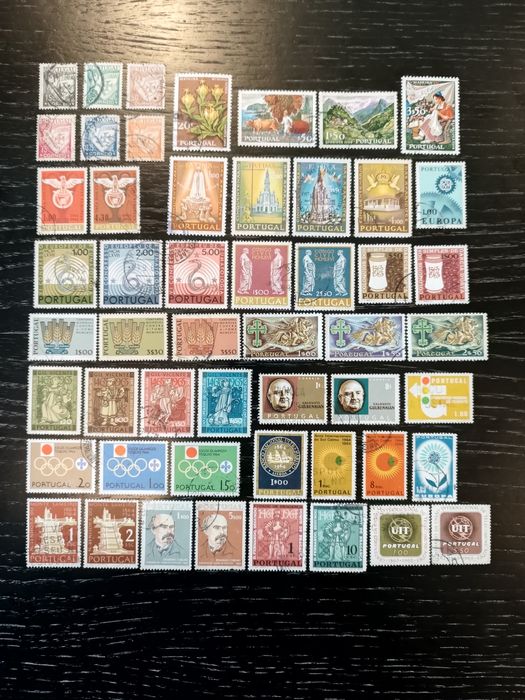 1963 a 1968, 100 Selos de Portugal.